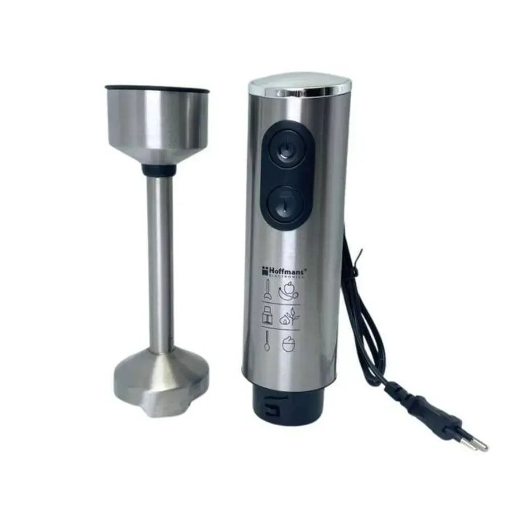Ручний заглибний блендер Hoffmans-8038 • Блендер подрібнювач на 2 швидкості 800 Вт
