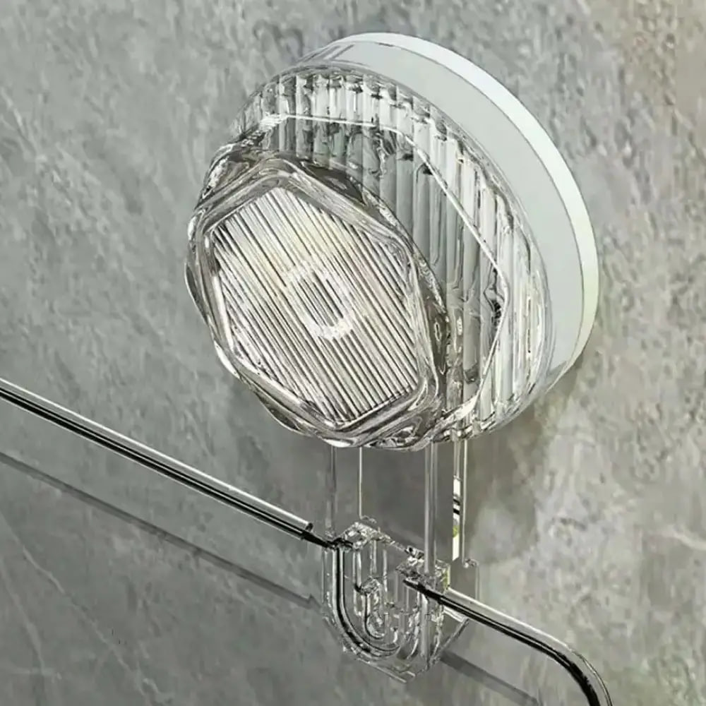 Стильний пластиковий одношаровий органайзер-полиця для ванної LY-929 - мініатюра 6