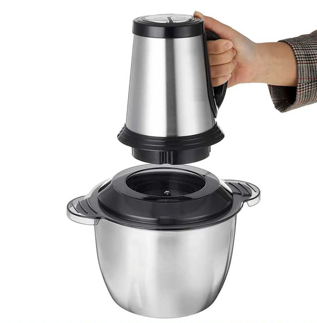 Електричний подрібнювач 1800Вт Hoffmans Electronics HM-8829 - мініатюра 7