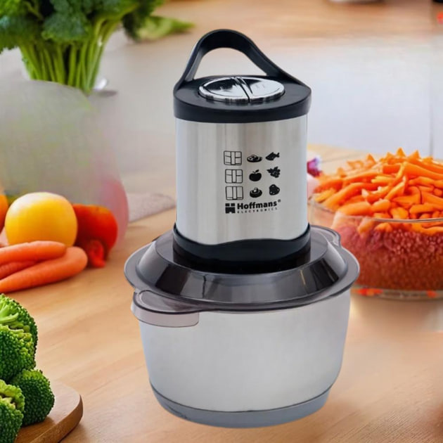 Електричний подрібнювач Hoffmans Electronics НМ-8840 з металевою чашею 2л - мініатюра 5