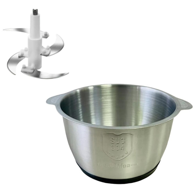 Електричний подрібнювач Hoffmans Electronics НМ-8840 з металевою чашею 2л - мініатюра 6