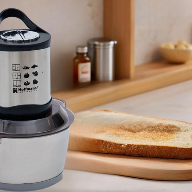 Електричний подрібнювач Hoffmans Electronics НМ-8840 з металевою чашею 2л - мініатюра 7