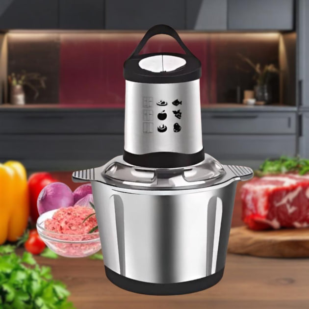 Електричний подрібнювач Hoffmans Electronics НМ-8840 з металевою чашею 2л - мініатюра 9