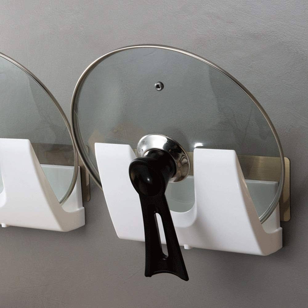 Підставка для кришок на стіну Multifunctional storage pot cover rack - мініатюра 3