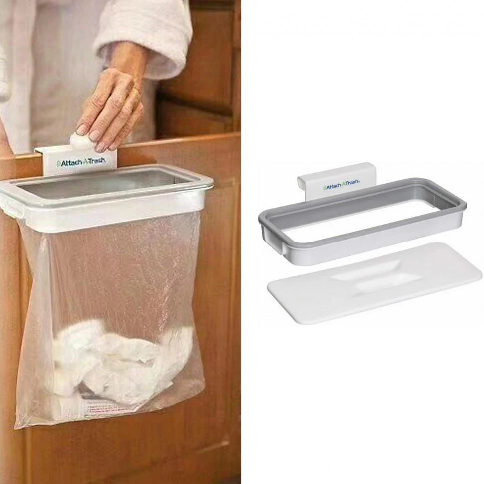 Навісний тримач для сміттєвих пакетів Attach-A-Trash - мініатюра 4