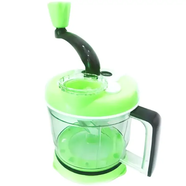 Ручний подрібнювач овочів та фруктів з 4 лезами і часникодавкою - мініатюра 5