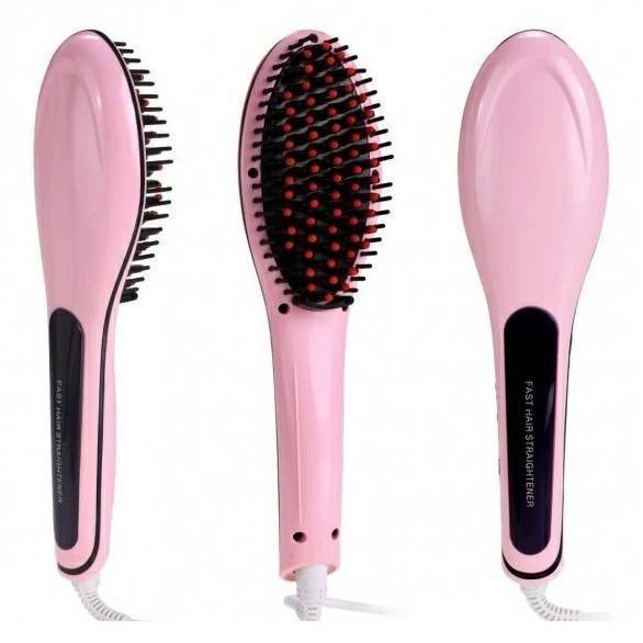 Електрична щітка - випрямляч волосся FAST HAIR STRAIGHTENER HQT-906 з функцією іонізації - мініатюра 2