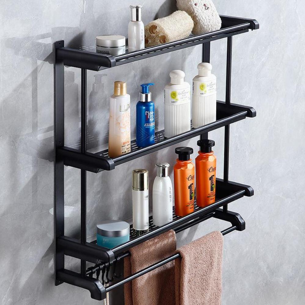 Полиця для ванної кімнати стелаж 60 см 106-20-69 - мініатюра 5