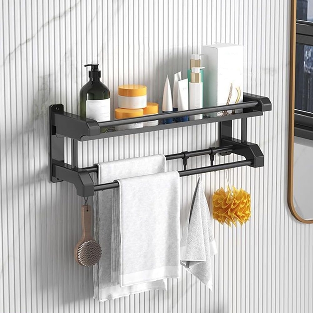 Полиця для ванної кімнати з нержавіючої сталі 105-20-22 - мініатюра 2