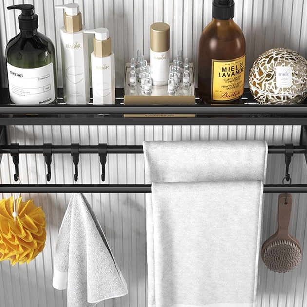 Полиця для ванної кімнати з нержавіючої сталі 105-20-22 - мініатюра 3