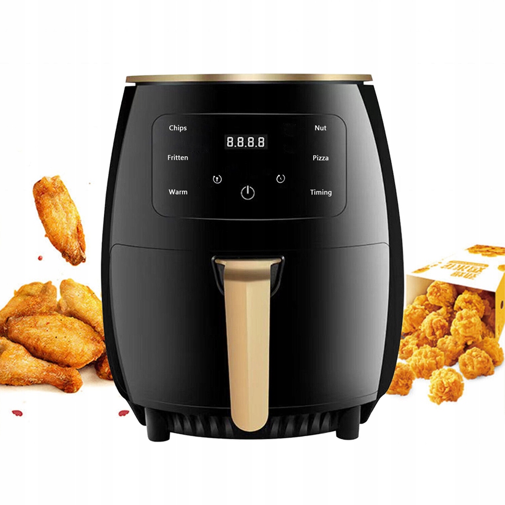 Мультипіч сенсорна Silver Crest Air Fryer S-18 • Аерофритюрниця з антипригарним покриттям 6 л/2400W