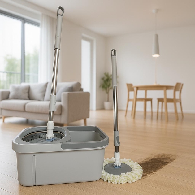 Швабра-ведро лінтяйка з віджимом SHVBR-33 - мініатюра 5
