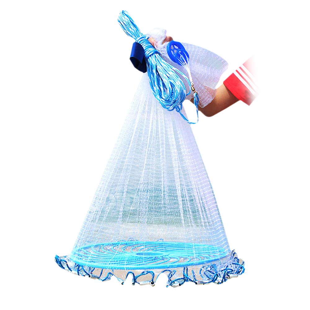 Кастингова сітка-парашут "АМЕРИКАНКА" для риболовлі • Сітка-парашут для аматорської та спортивної риболовлі, діаметр 6,6 м