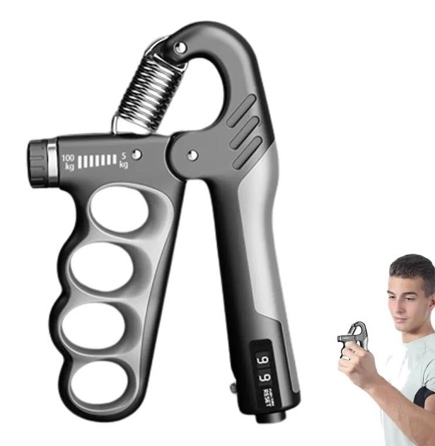 Кистьовий еспандер з лічильником 5–100 кг MA468 - мініатюра 3