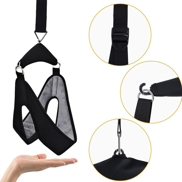 Пристрій для витягнення шиї, шийний гамак від болю в шиї - мініатюра 2