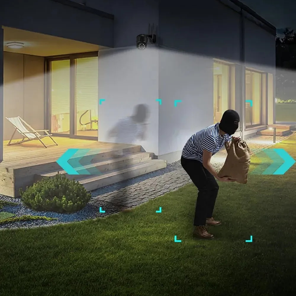 360 Камера Відеоспостереження monitor A8 - мініатюра 4