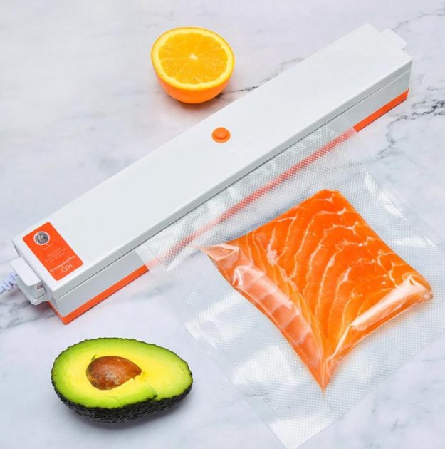 Вакуумні пакети для зберігання продуктів 15x15 см, 20 шт ∙ Пакети для вакууматора - мініатюра 4