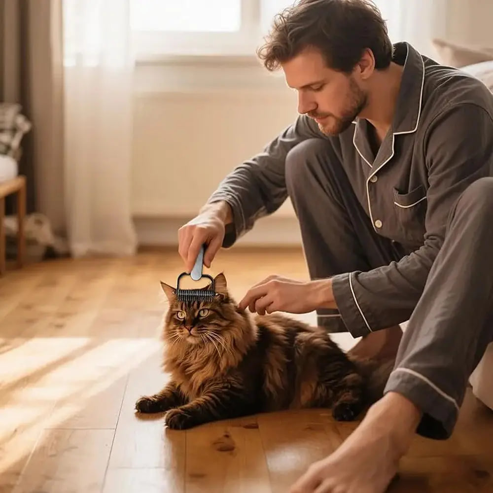 Щітка для вичісування шерсті - мініатюра 5