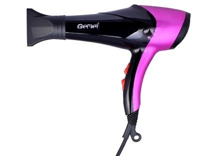 Фен GEMEI GM-1766 2.6кВт АС • Потужний професійний фен для волосся GM-1766
