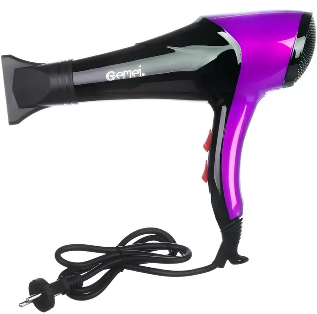 Фен GEMEI GM-1766 2.6кВт АС - мініатюра 2