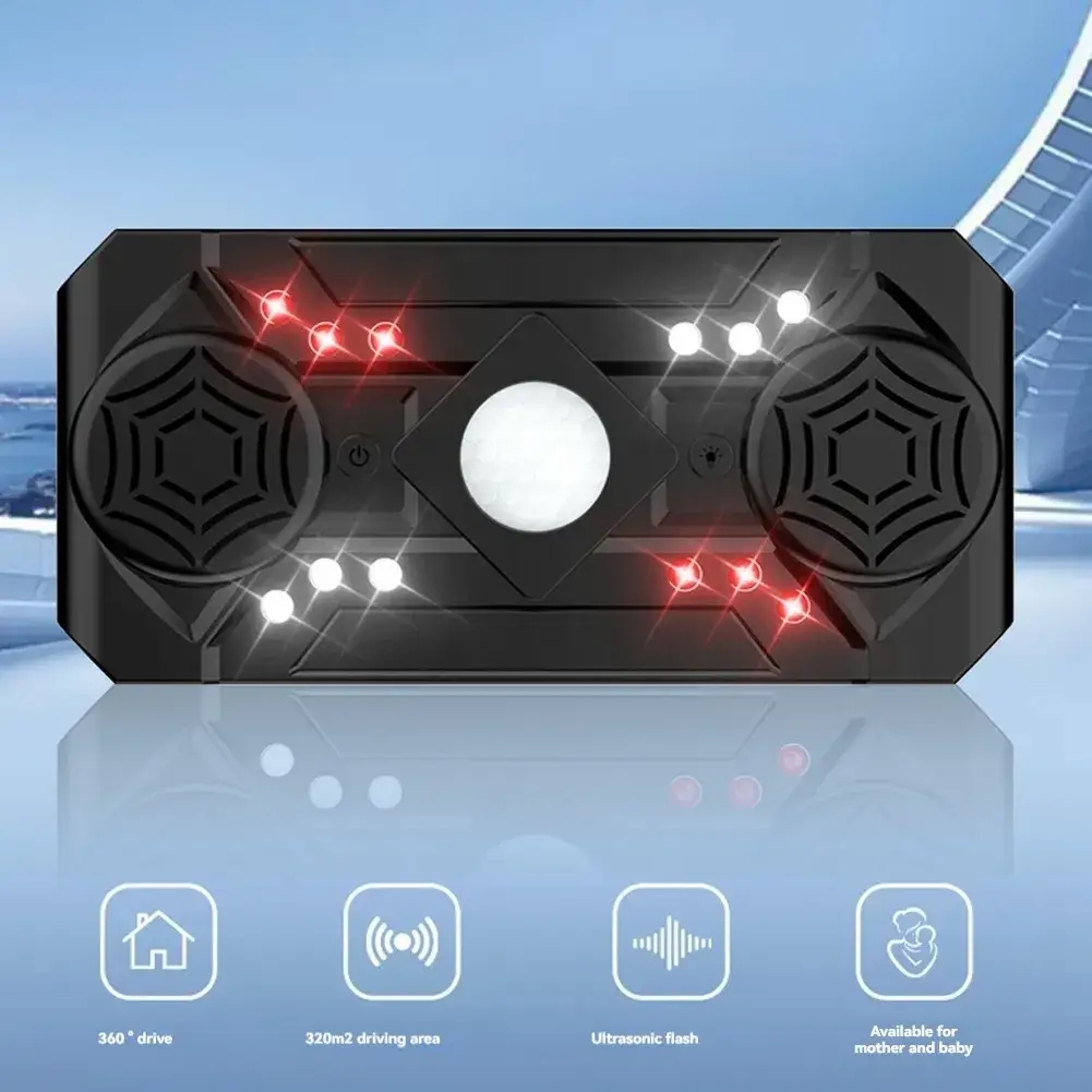 Ультразвуковий відлякувач гризунів та комах Siurn - мініатюра 3