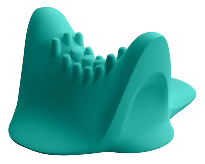 Ортопедичний підголовник U-подібний W22 • Масажна подушка для шиї з вібромасажем та підігрівом