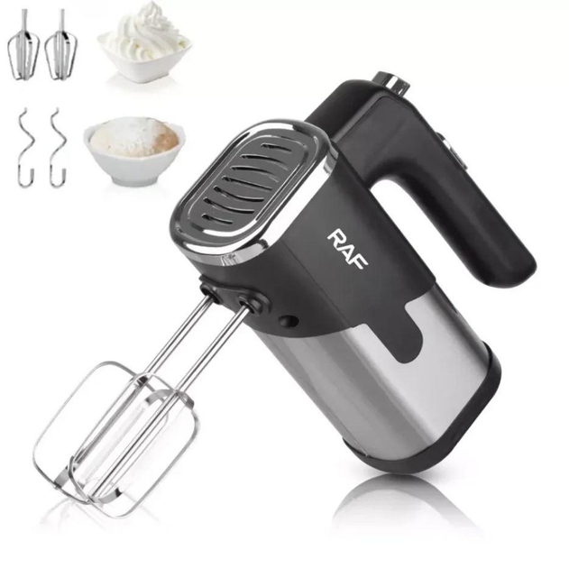 Міксер RAF R-6630 300W • Кухонний міксер для збивання, змішування та приготування тіста