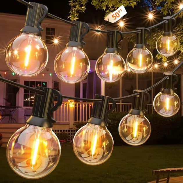 Гірлянда для вулиці 7.6 метра 25 LED G-40 HA-90 - мініатюра 7