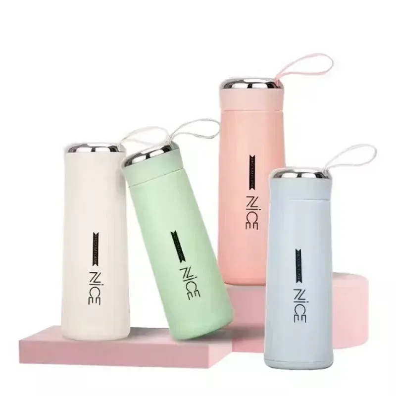 Пляшка для води 400 мл Nice Bottle • Стильна та практична вакуумна пляшка