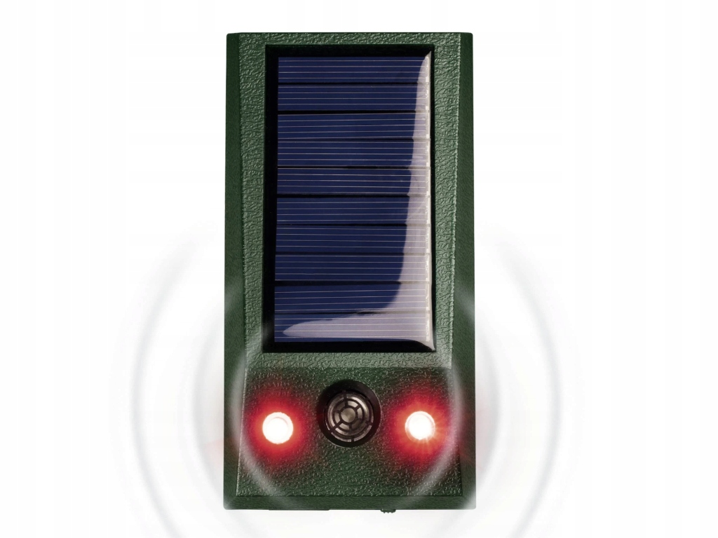 Сонячний ультразвуковий відлякувач тварин • Ультразвуковий відлякувач тварин на сонячній батареї