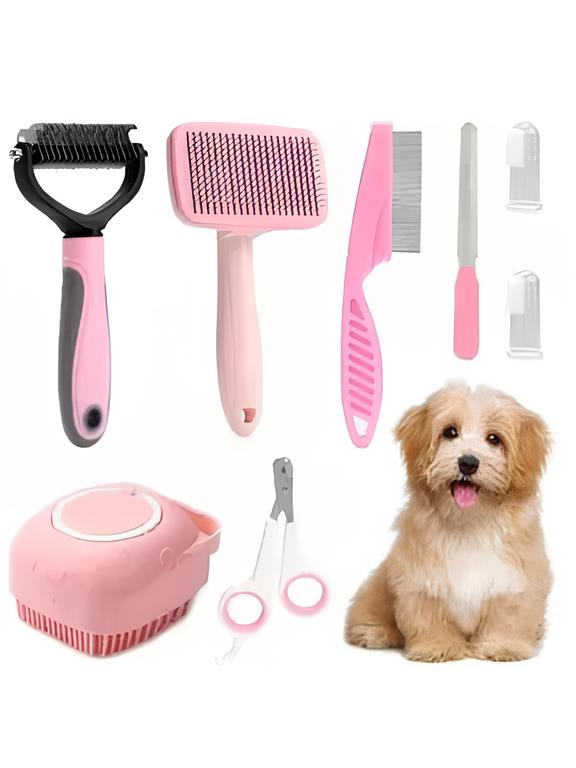 Набір інструментів для догляду за домашніми тваринами 6 в 1 • Набір для догляду за тваринами