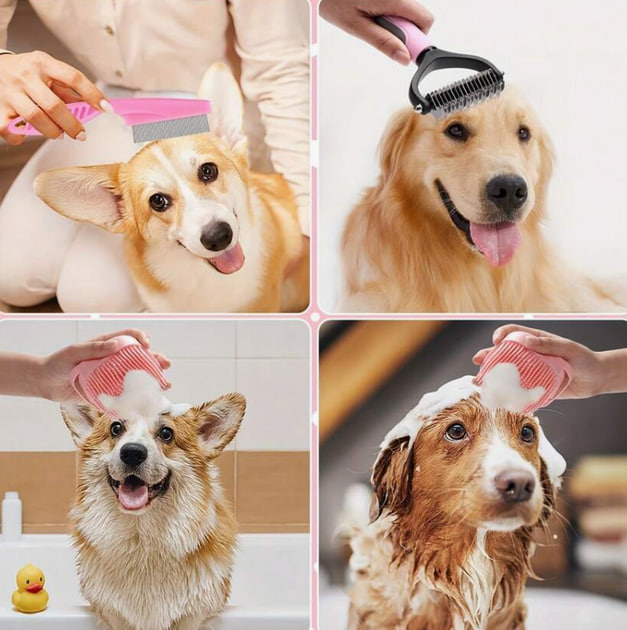 Набір інструментів для догляду за домашніми тваринами 6 в 1 - мініатюра 6