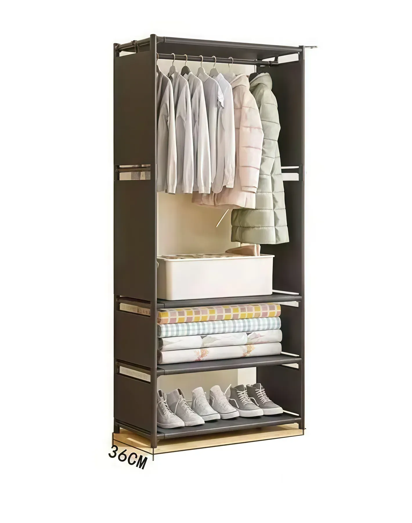 Гардеробна для одягу • Органайзер-стелаж 1 корпус