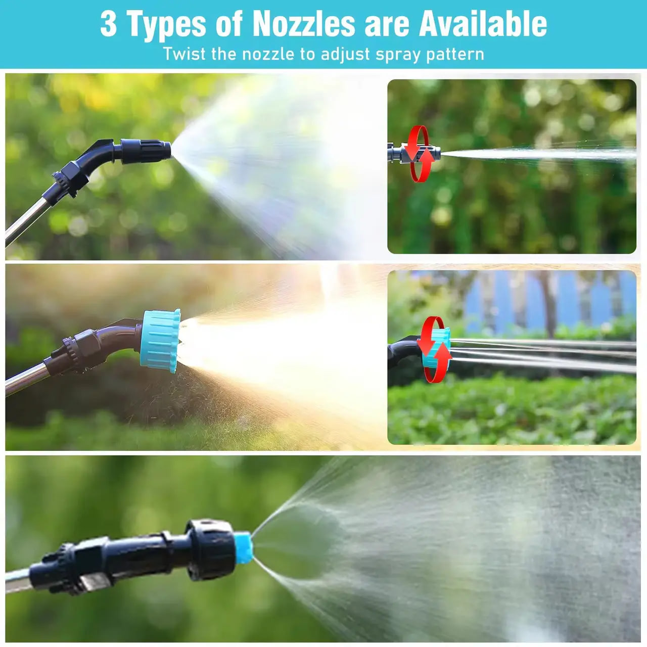 Електричний акумуляторний обприскувач - мініатюра 3