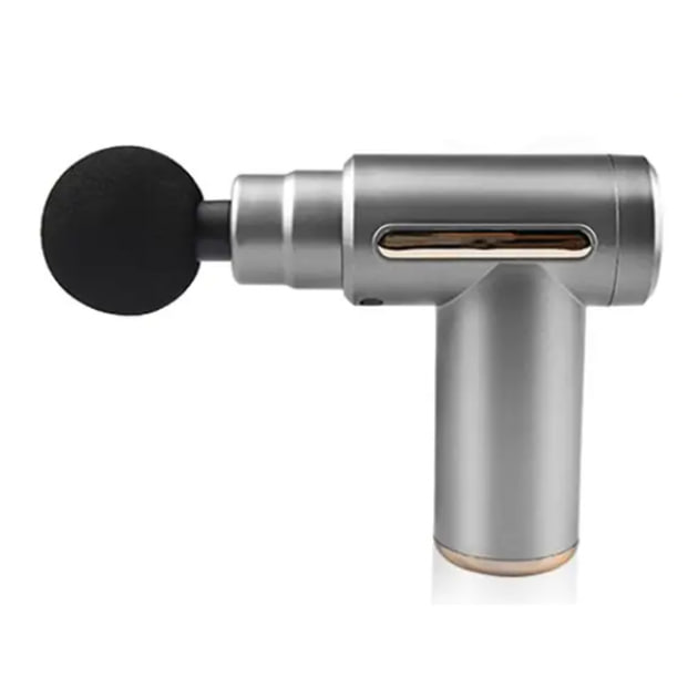 Перкусійний масажер для шиї голови та ніг Massage Gun XL-1011 - мініатюра 2