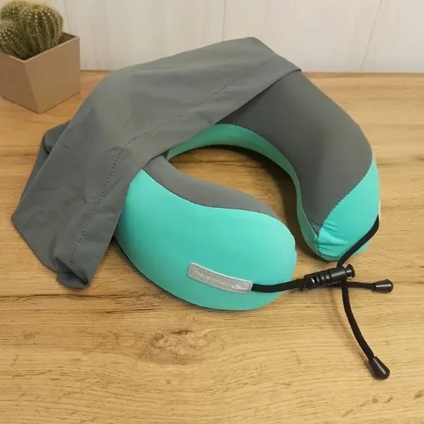 Дорожня подушка для подорожей з капюшоном - мініатюра 4