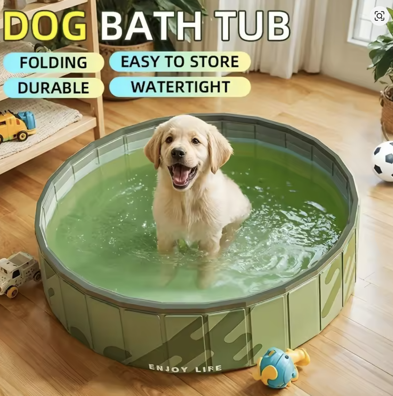 Складаний басейн для собак XL-1461 - мініатюра 5