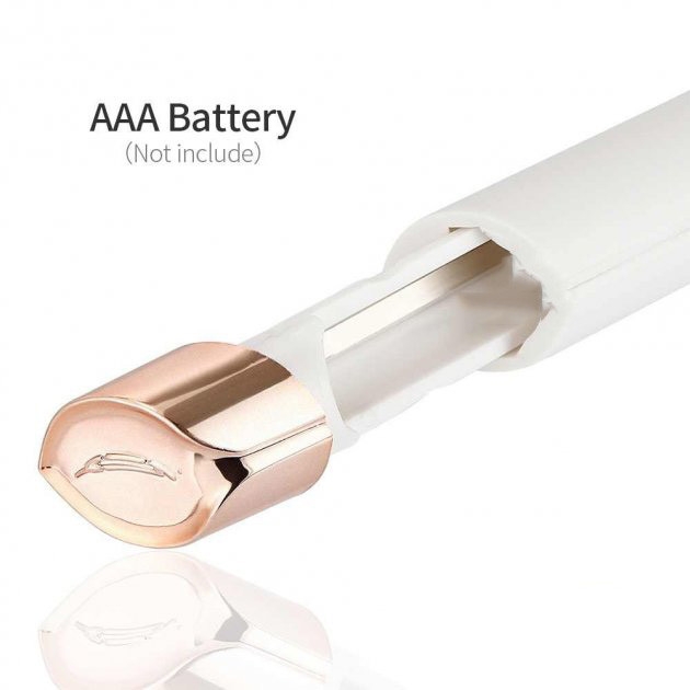 Портативний тріммер-епілятор для обличчя від батарейок Flawless Dermaplane - мініатюра 2