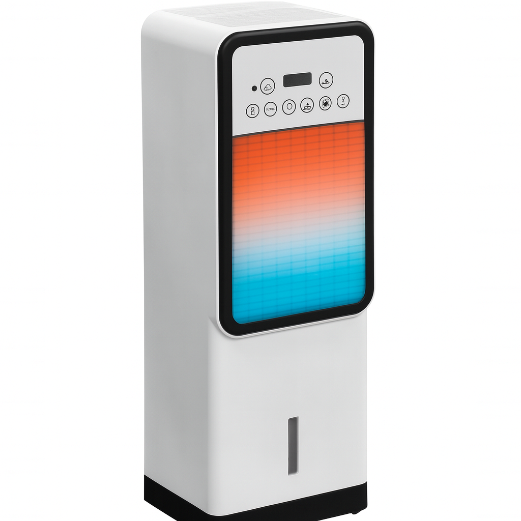 Підлоговий кулер-вентилятор Germatic Air Max Pro 2в1 BFX-8D-1668 220V • Вентилятор з функцією обігріву та охолодження для дому й офісу зима-літо