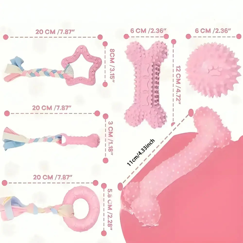 Іграшковий набір для собак 6 в 1 - мініатюра 2