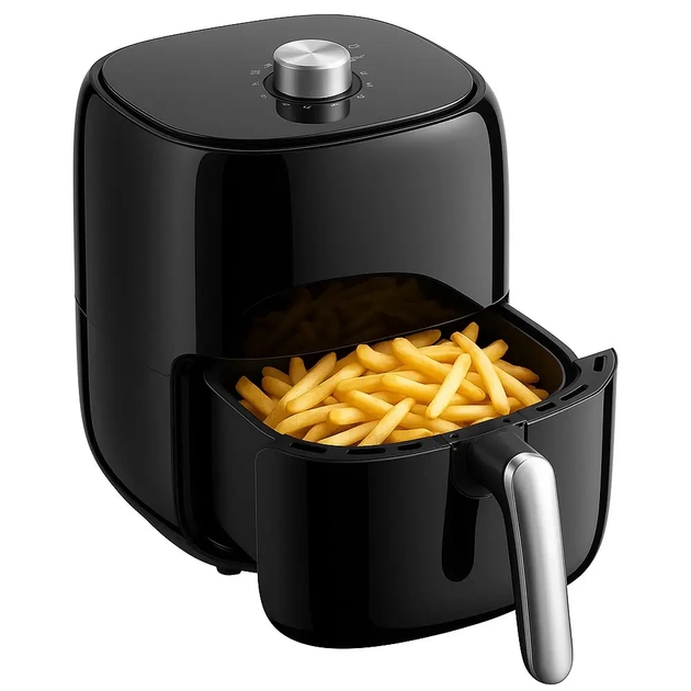 Фритюрниця Crownberg CB 5540 • Електрична фритюрниця 2 л для дому з регульованим термостатом