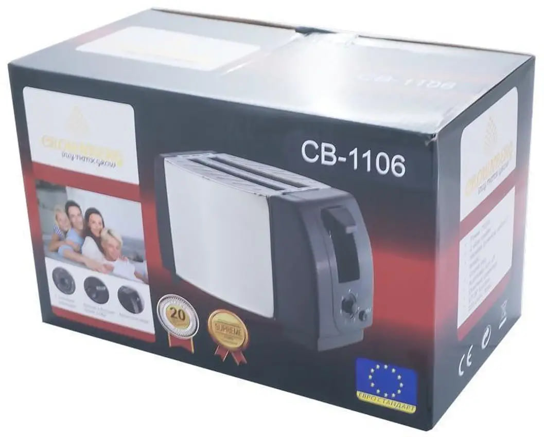 Тостер Crownberg CB-1106 750 Вт - мініатюра 2