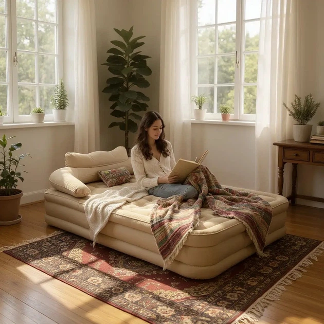 Надувний кемпінговий матрац JR-5064 - мініатюра 4