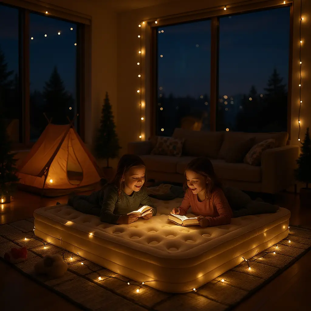 Надувний двоспальний матрац JR-5063 - мініатюра 3