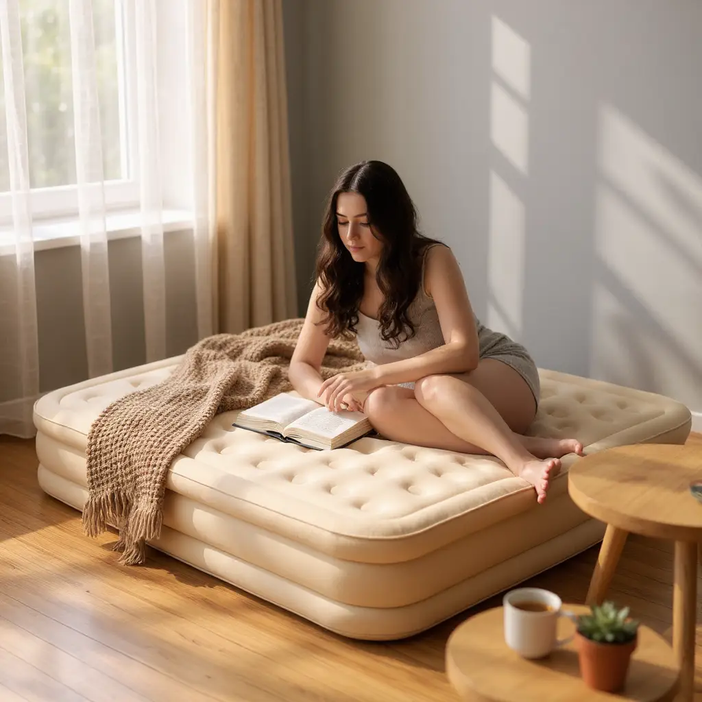 Надувний двоспальний матрац JR-5063 - мініатюра 4