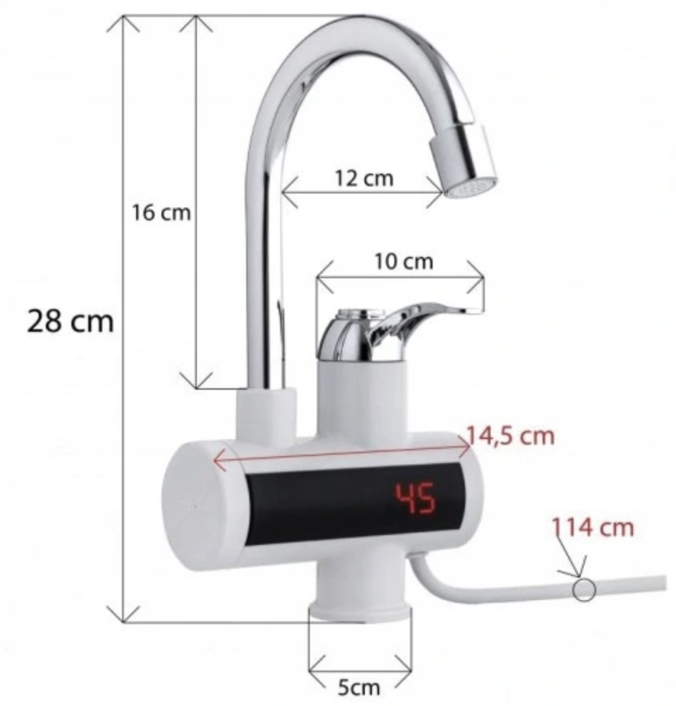 Водонагрівач WATER HEATER RX-002 - мініатюра 2