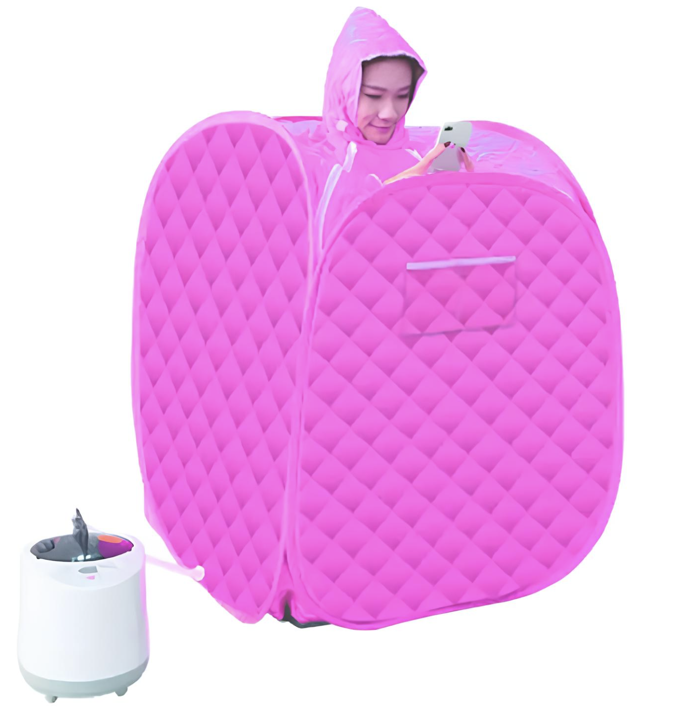 Портативна парова сауна 3 л 1000 Вт - мініатюра 4