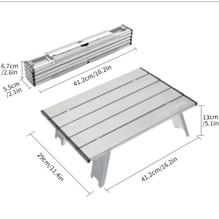 Складний кемпінговий стіл WestTune - мініатюра 3