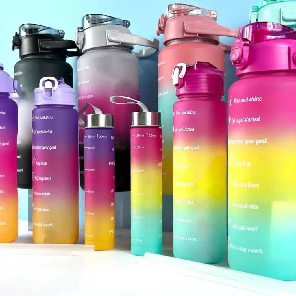 Набір пляшок для води 300+900+2000 мл - мініатюра 8