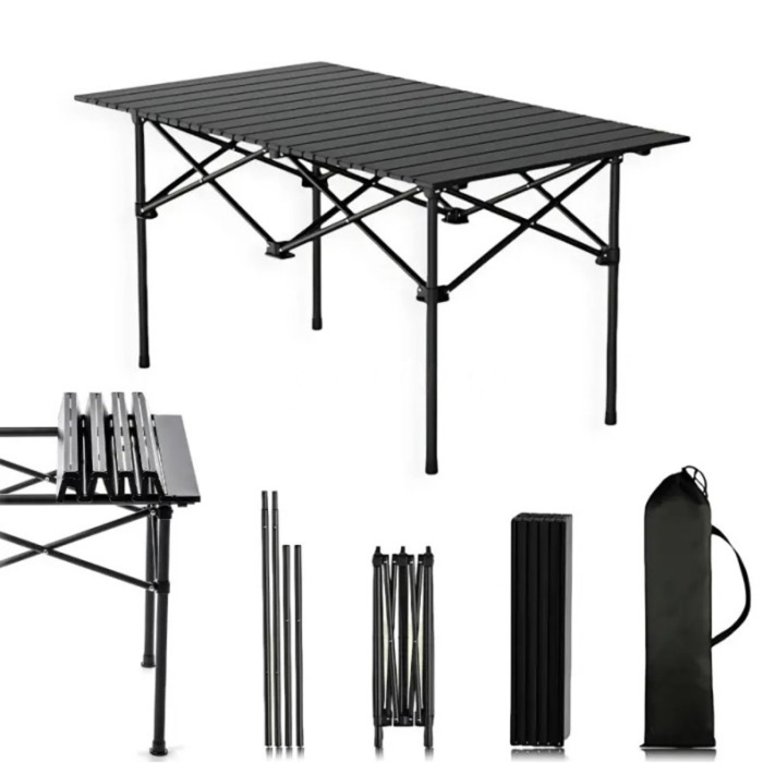 Складний туристичний стіл + 6 стільців 95×55 см - мініатюра 3